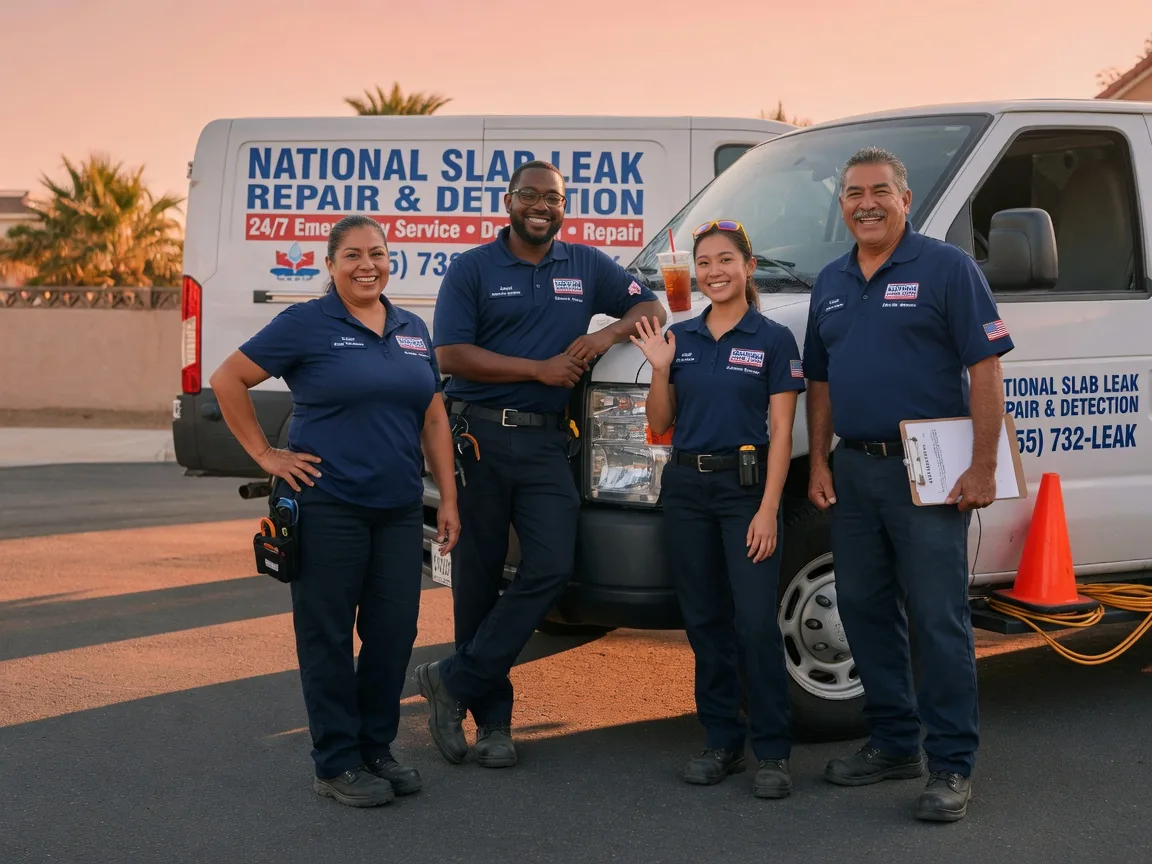 Slab Leak Detection company in Lequire, OK